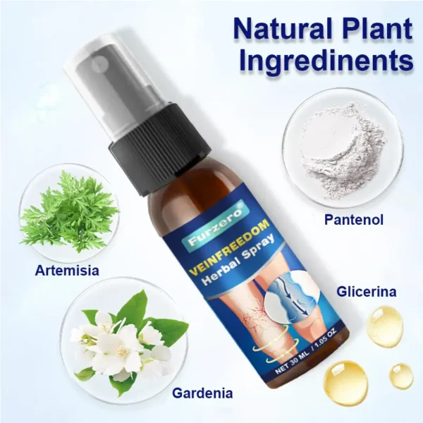 🏆🏆FDA approved🌿Furzero® VeinFreedom Herbal Spray - MicroMist Therapy