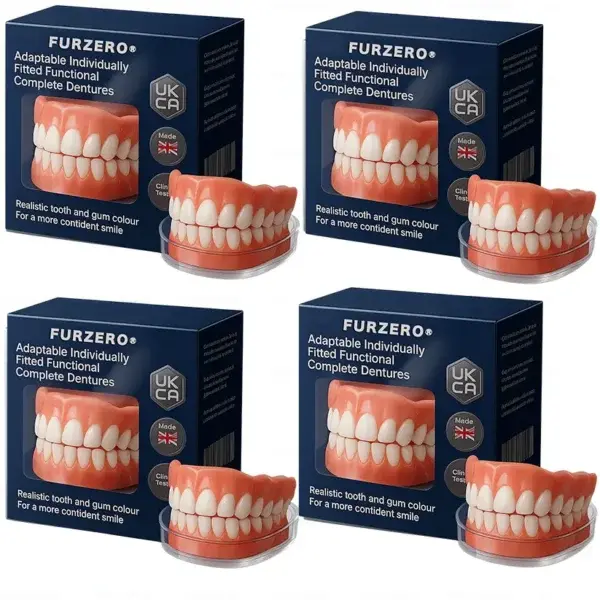 Furzero® Adaptable Custom-Fit Functional Complete Dentures