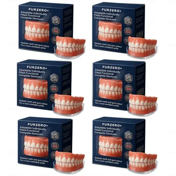 Furzero® Adaptable Custom-Fit Functional Complete Dentures