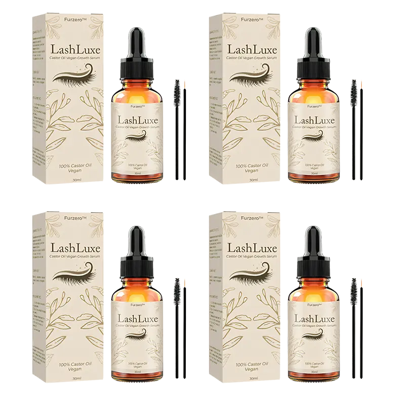 Furzero™ LashLuxe Castor Oil Vegan Growth Serum