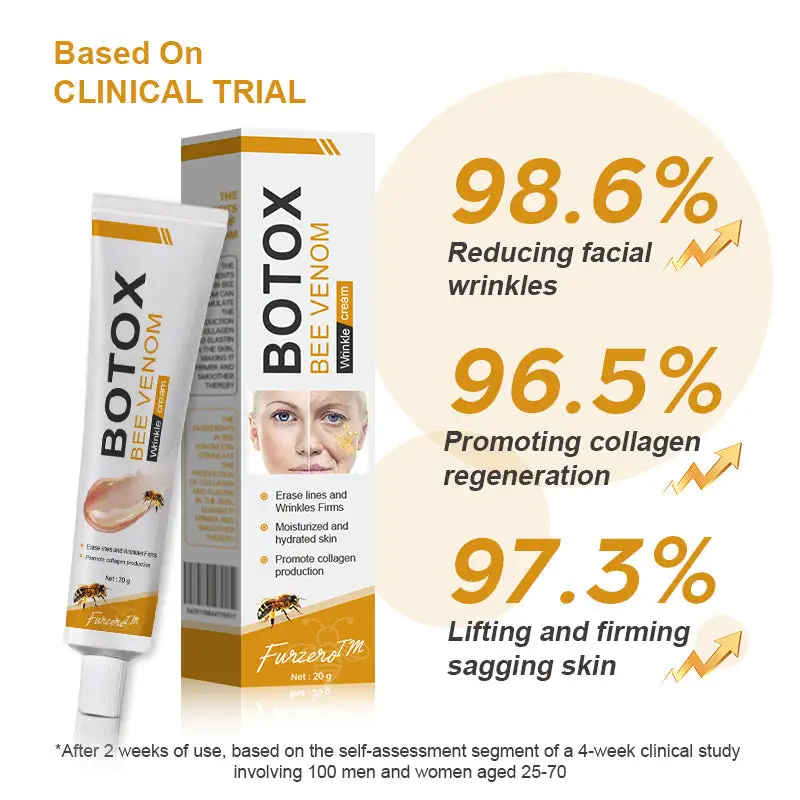 🎈👨⚕️Made and Shipped from the USA ✅Furzero™ Botox Bee Venom Wrinkle Removal Cream-Last Day Promotion 70% OFF