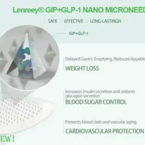 𝖫𝖾𝗇𝗋𝖾𝖾𝗒® GIP+GLP-1 𝖭𝖺𝗇𝗈 𝖬𝗂𝖼𝗋𝗈𝗇𝖾𝖾𝖽𝗅𝖾 𝖯𝖺𝗍𝖼𝗁