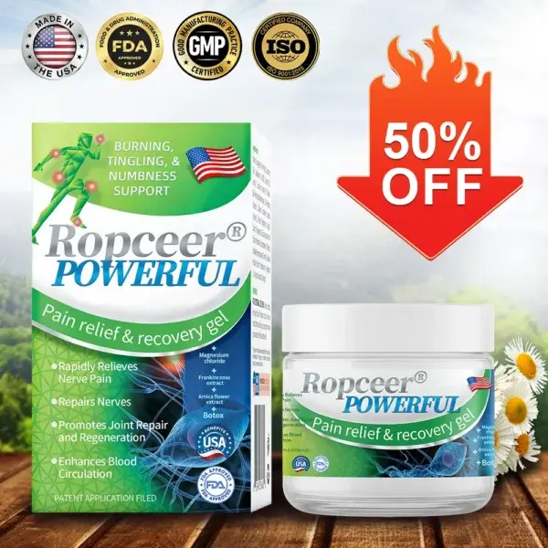 Ropceer® Powerful pain relief& recovery gel